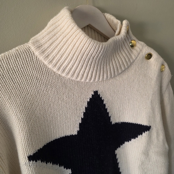 NWOT Kate Spade New York Broome Street M Celestial Eclectic Knit Sweater - Picture 8 of 16